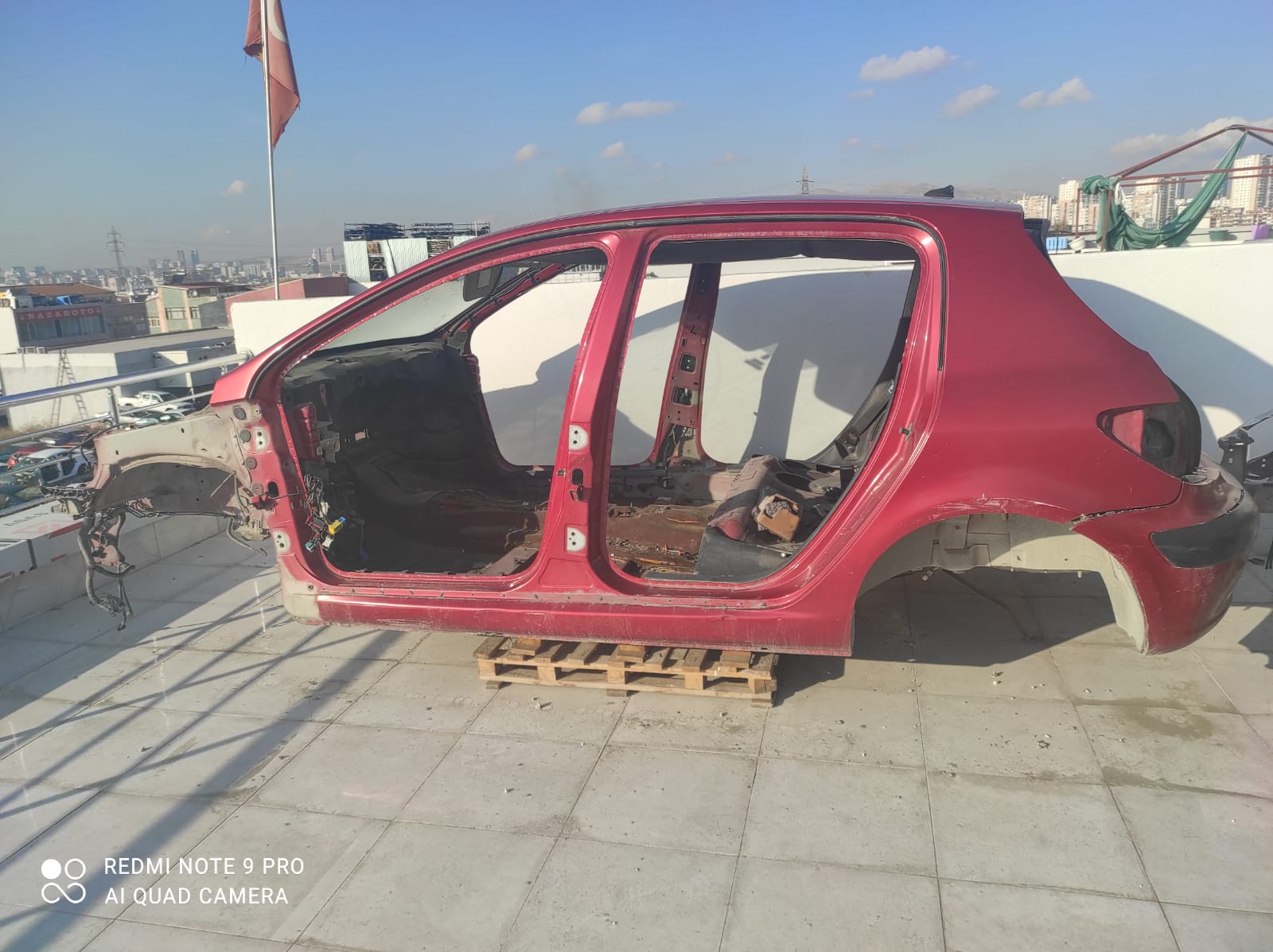 peugeot-307-cikma-orjinal-komple-kupa-tavan-arka Peugeot 307 Çıkma Orjinal Komple Kupa Tavan Arka
