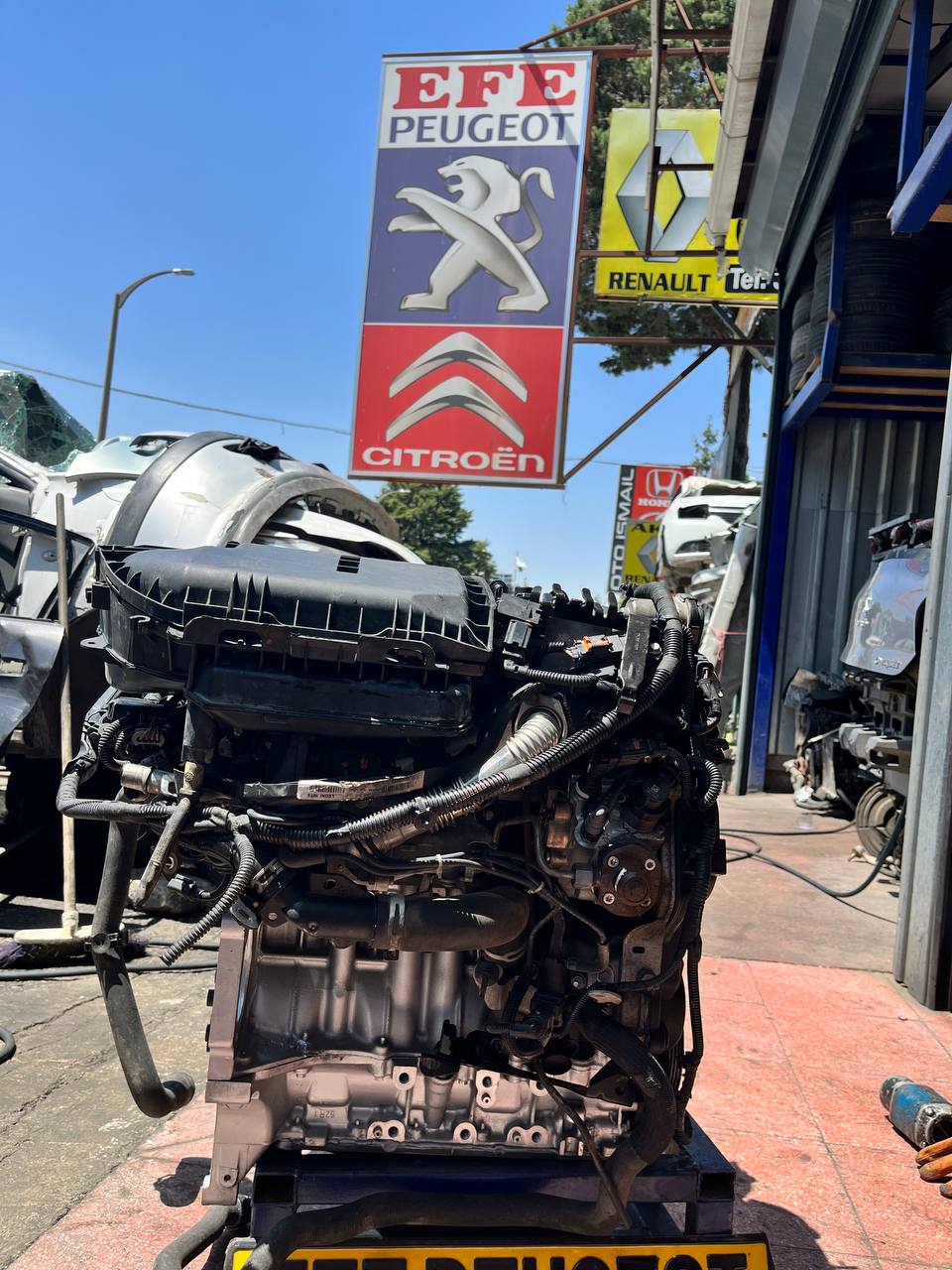 Citroen Berlingo 1.6 Dizel DV6 Komple Çıkma Motor | Garantili Citroen Berlingo 1.6 Dizel DV6 Komple Çıkma Motor | Garantili