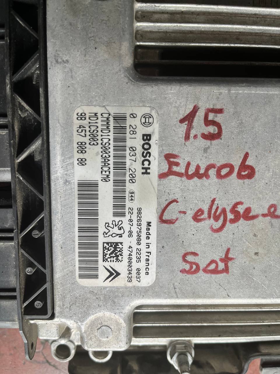 Peugeot 301 1.5 ecu beyin seti Peugeot 301 1.5 ecu beyin seti